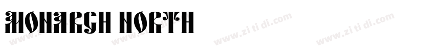 Monarch North字体转换